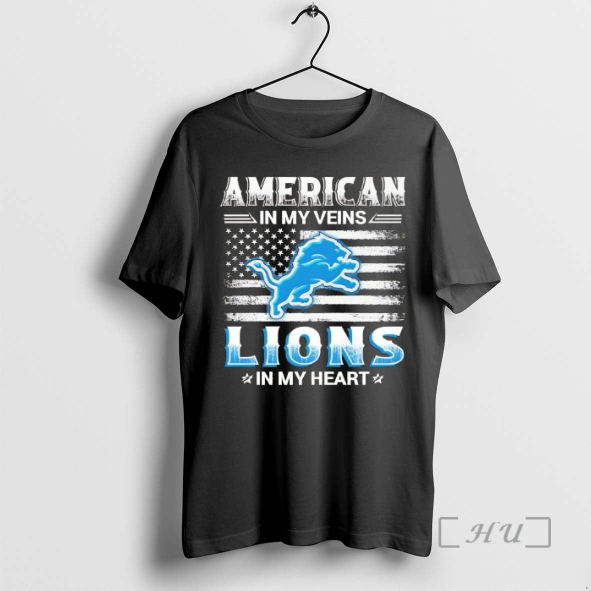 Officials American In My Veins Detroit Lions In My Heart