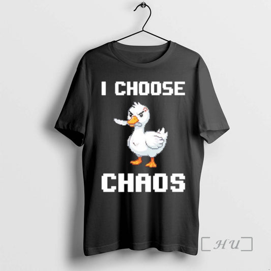 Officials Angry Pixel Duck With Knife I Choose Chaos Meme