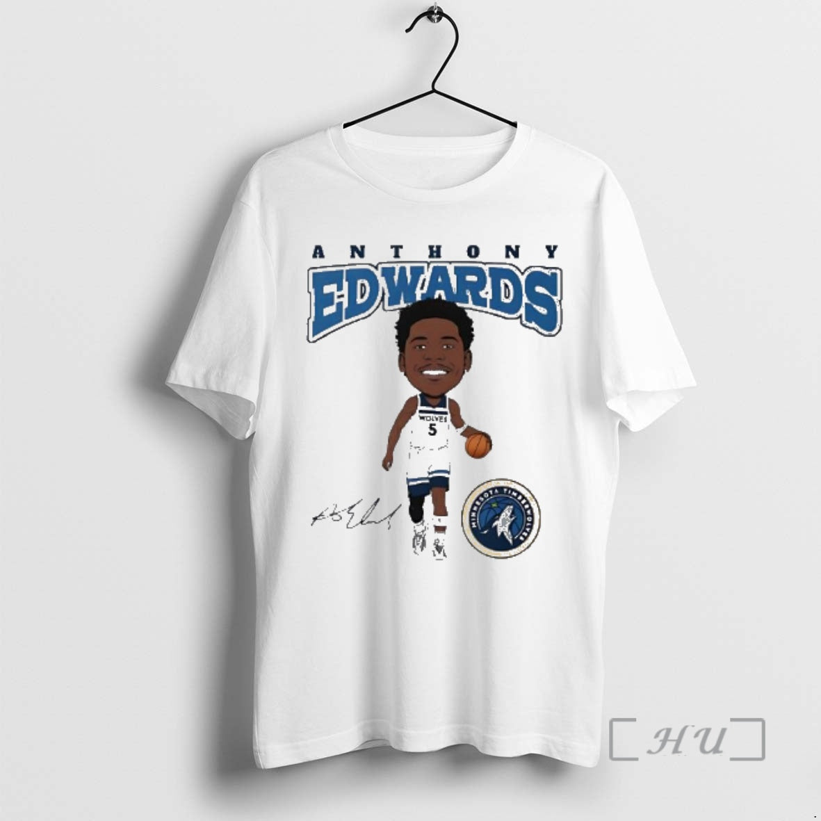 Officials Anthony Edwards Wolves 5 Minnesota Timberwolves