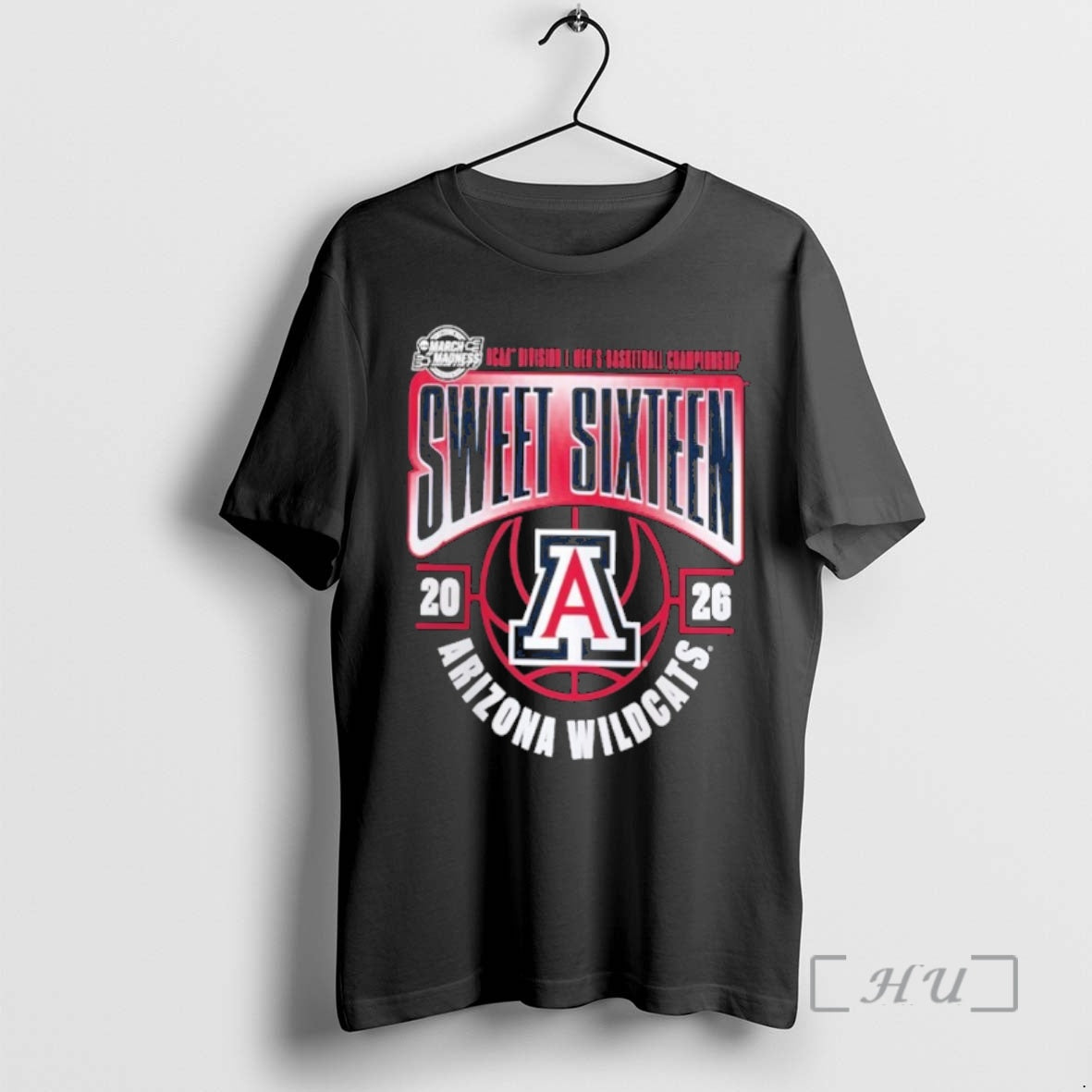 Officials Arizona Wildcats 2026 Ncaa Mens Basketball Tournament March Madness Sweet 16 Shirts Premium