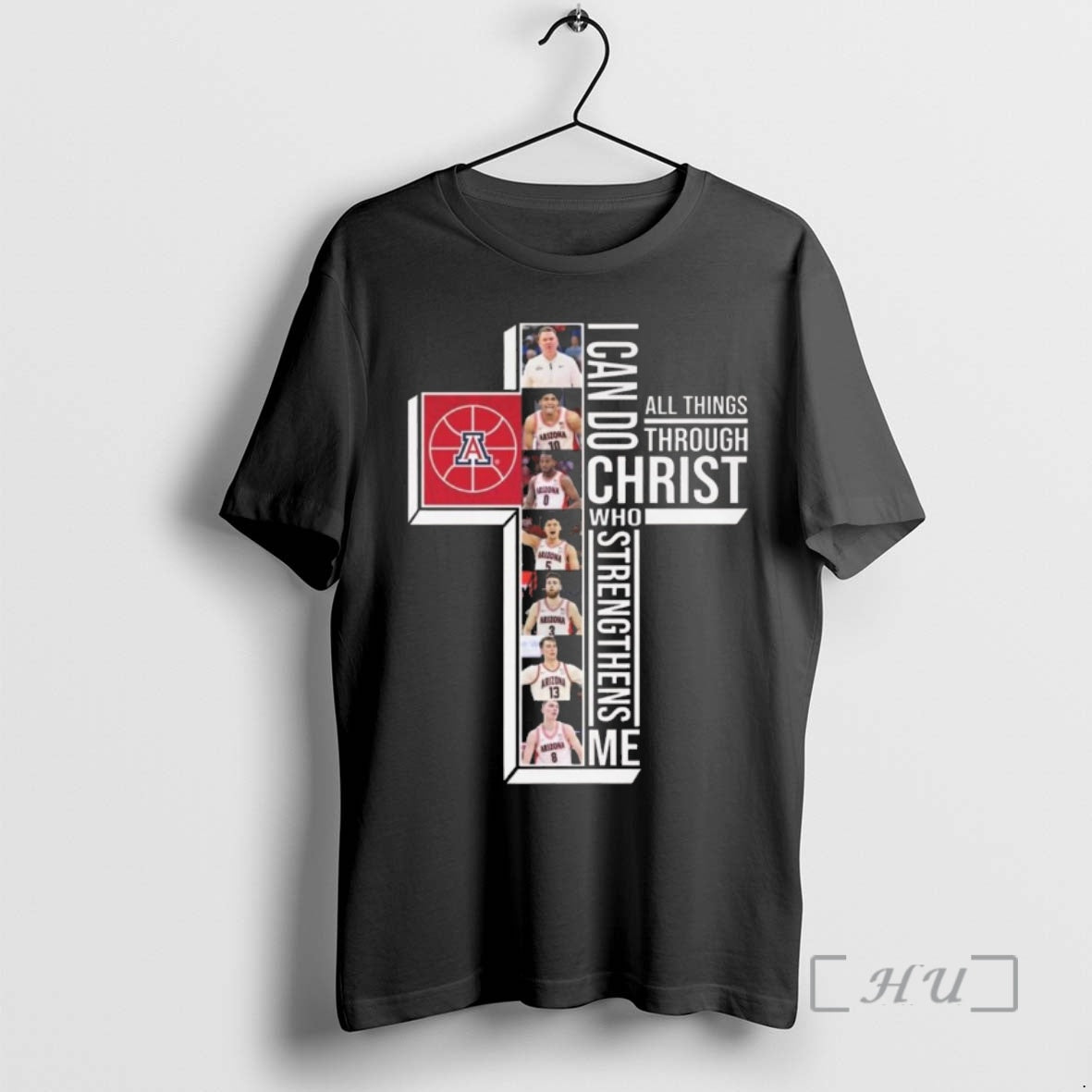 Officials Arizona Wildcats Basketball I Can Do All Things Through Christ Who Strengthens Me 2026 T-Shirts, Hoodie, Sweatshirt