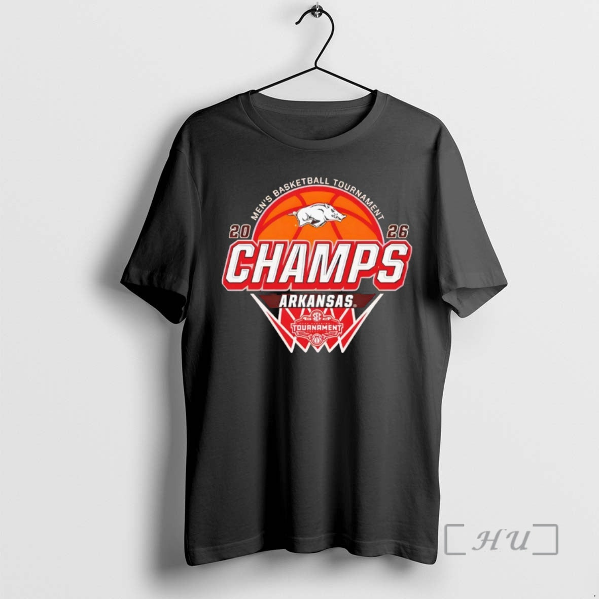 Officials Arkansas Razorbacks Mens Basketball Tournament Champs 2026