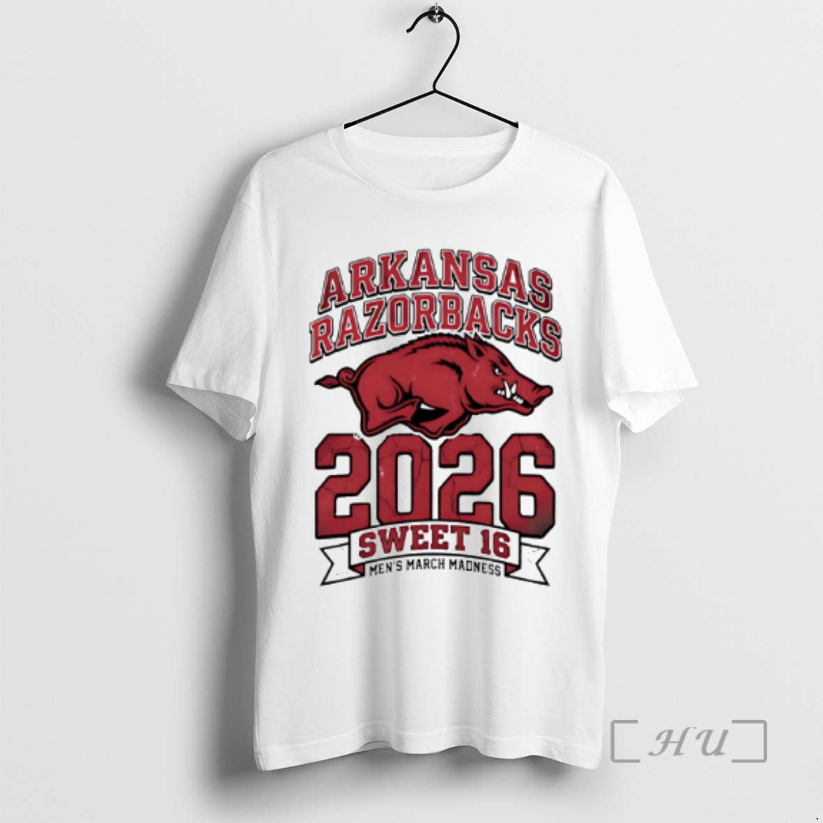 Officials Arkansas Razorbacks Sweet 16 2026 Mens March Madness Logo