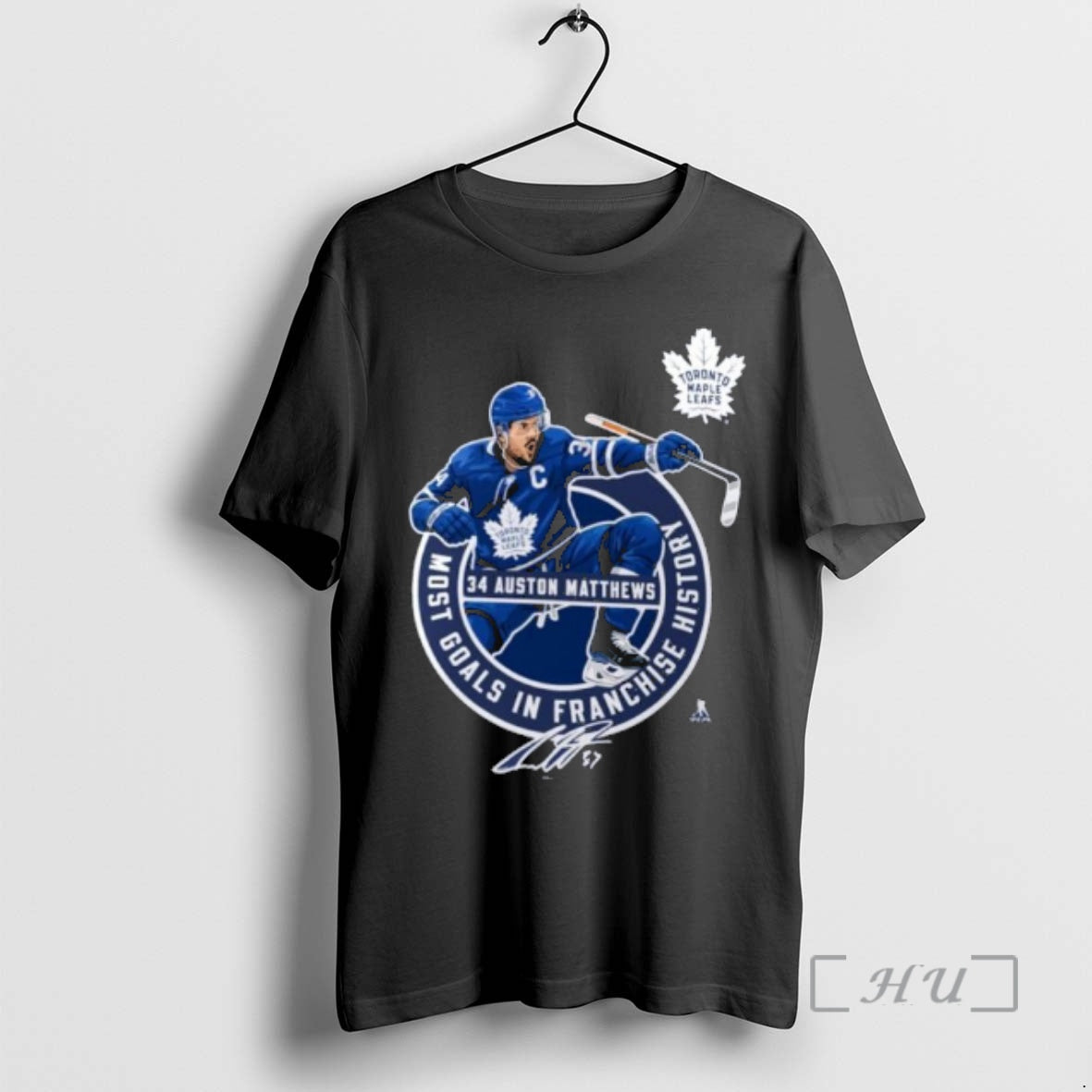 Officials Auston Matthews Toronto Maple Leafs Most Goals In Franchise History Premium T Shirts Sweater Hoodie, Sweatshirt
