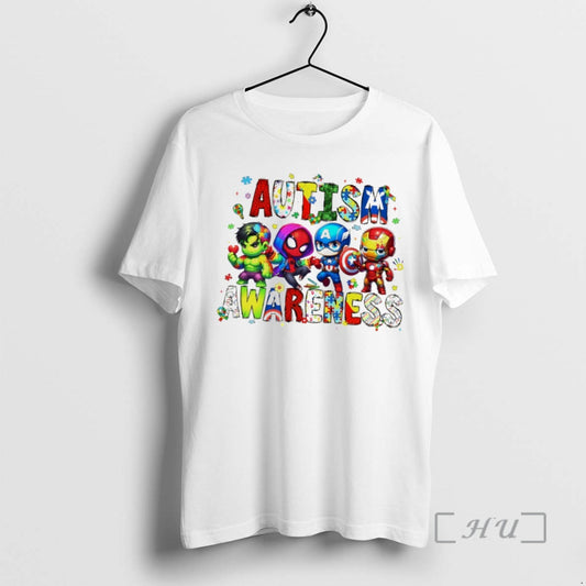Officials Autism Awareness Superhero Cartoon Autism Squad