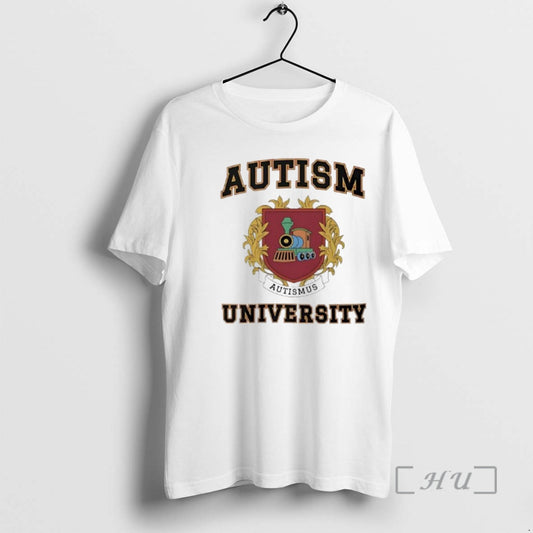 Officials Autism University Coat Of Arms T-Shirts, Hoodie, Sweatshirt | WearSparks.com