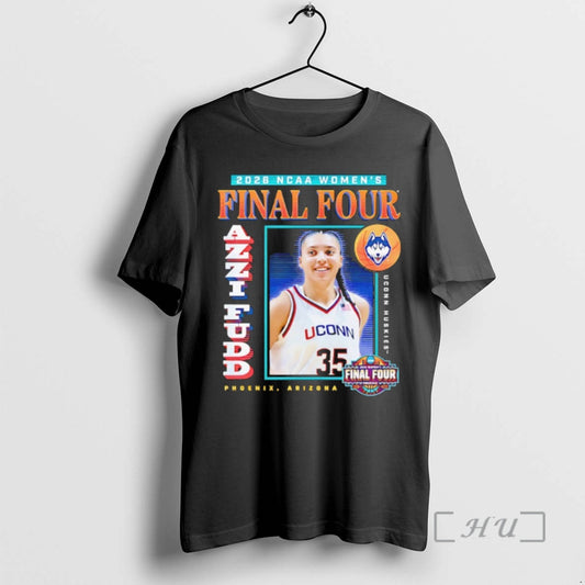 Officials Azzi Fudd 2026 Ncaa Uconn Womens Basketball Final Four Graphic Premium T Shirts Sweater