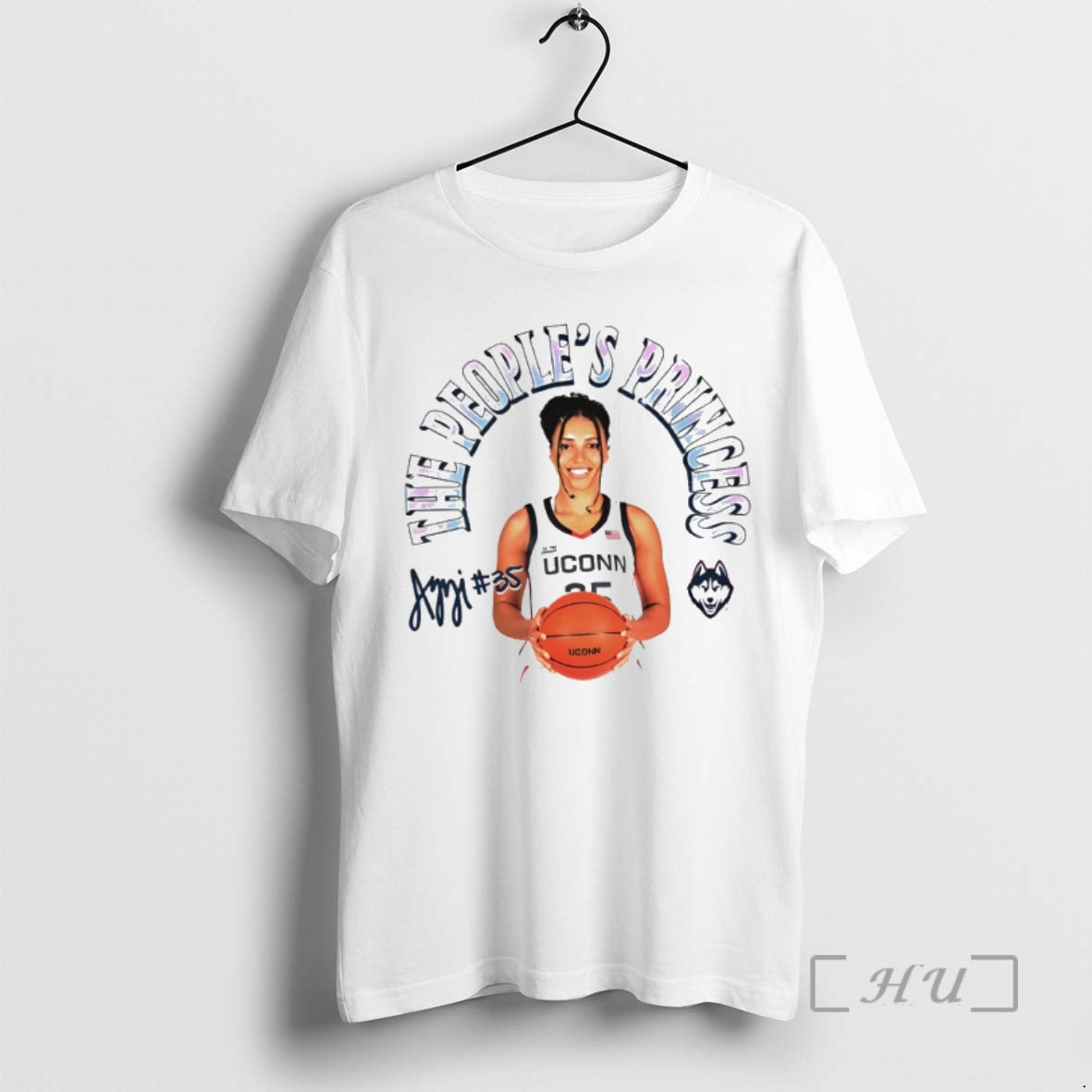 Officials Azzi Fudd Uconn Huskies Basketball The Peoples Princess Signature