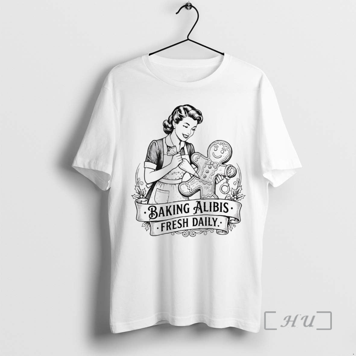 Officials Baking Alibis Gingerbread Fresh Daily Christmas T-Shirts, Hoodie, Sweatshirt | WearSparks.com