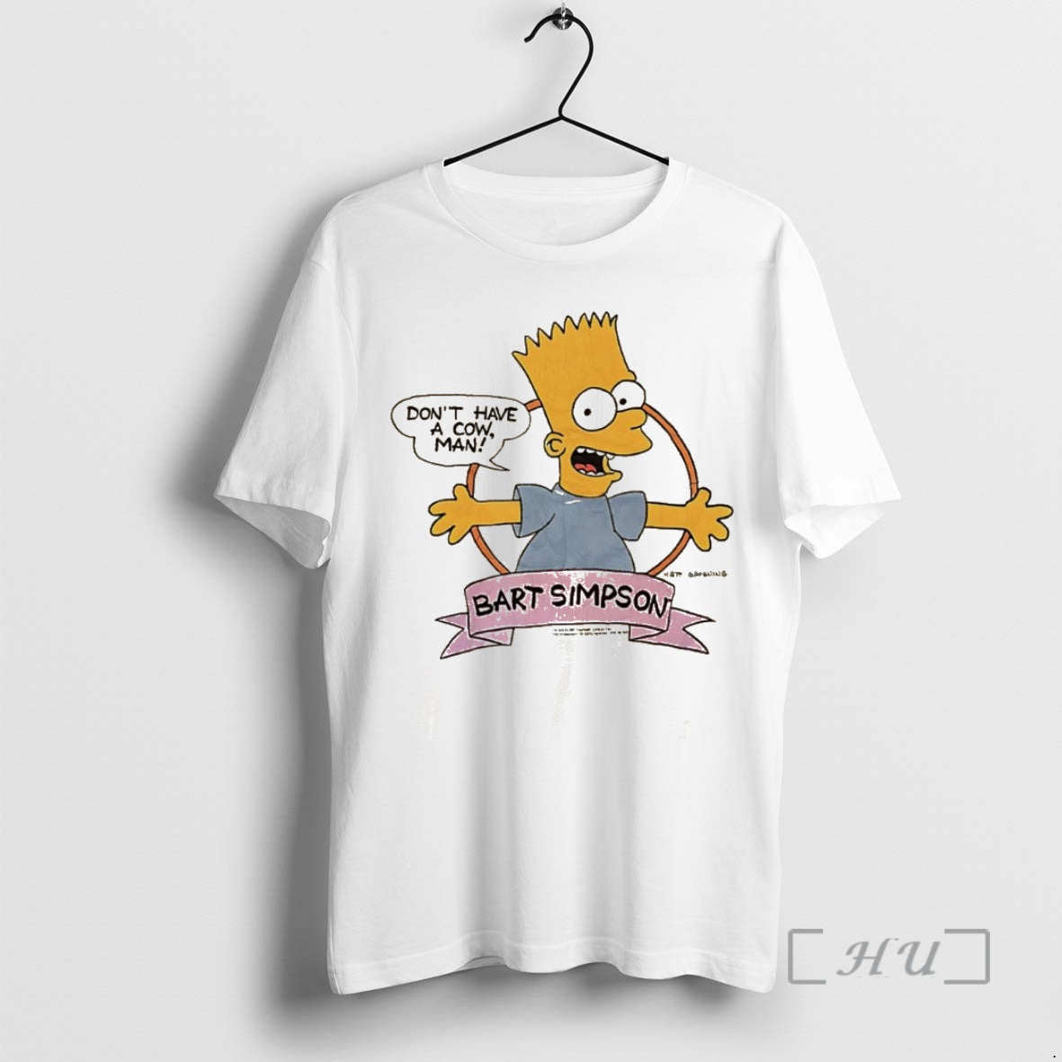 Officials Bart Simpson Dont Have A Cow Man