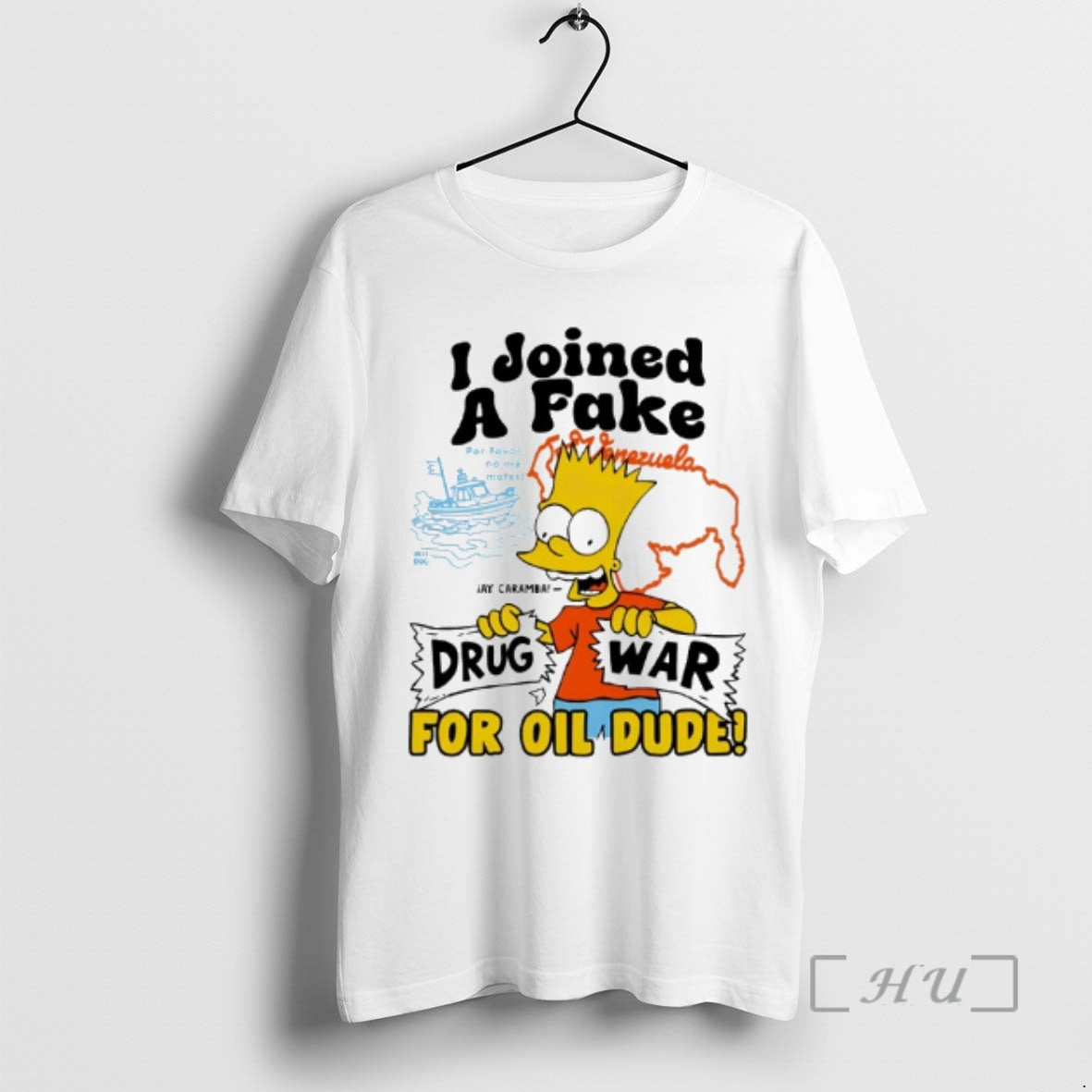 Officials Bart Simpson I Joined A Fake Drug War For Oil Dude Premium T Shirts Hoodie, Sweatshirt | WearSparks.com