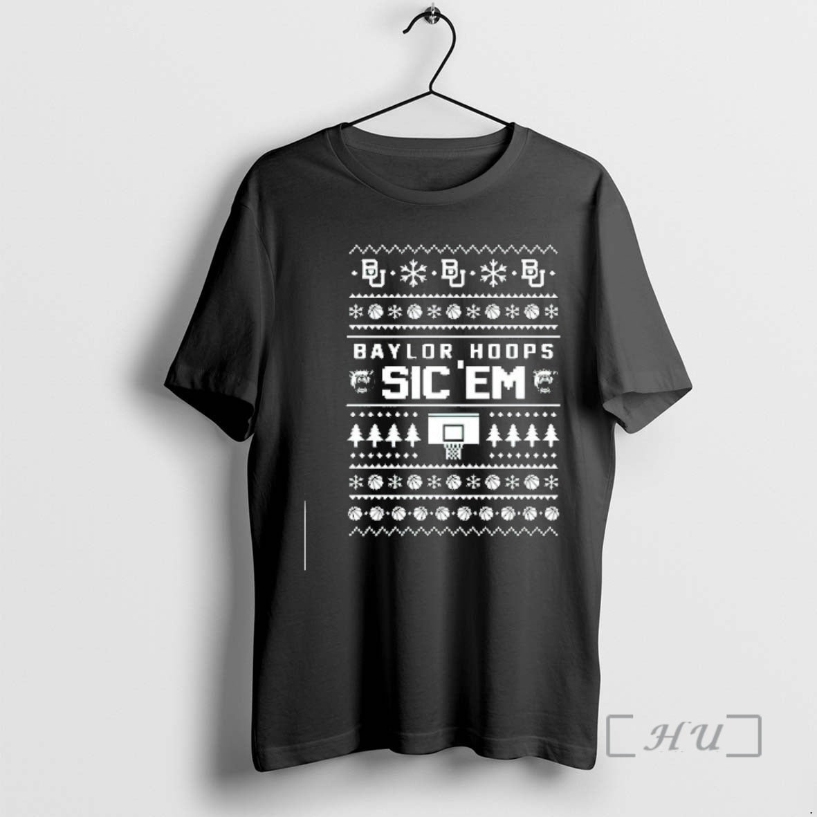 Officials Baylor Bears Hoops Sic Em Christmas T-Shirts, Hoodie, Sweatshirt | WearSparks.com