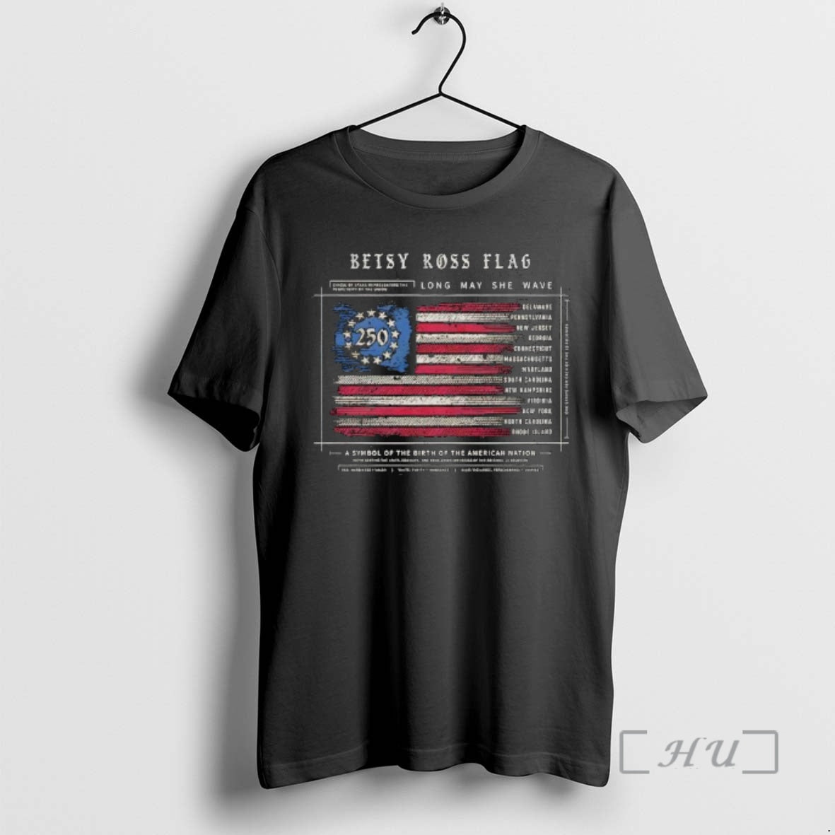 Officials Betsy 250th Long May She Wave Flag American T-Shirts, Hoodie, Sweatshirt | WearSparks.com