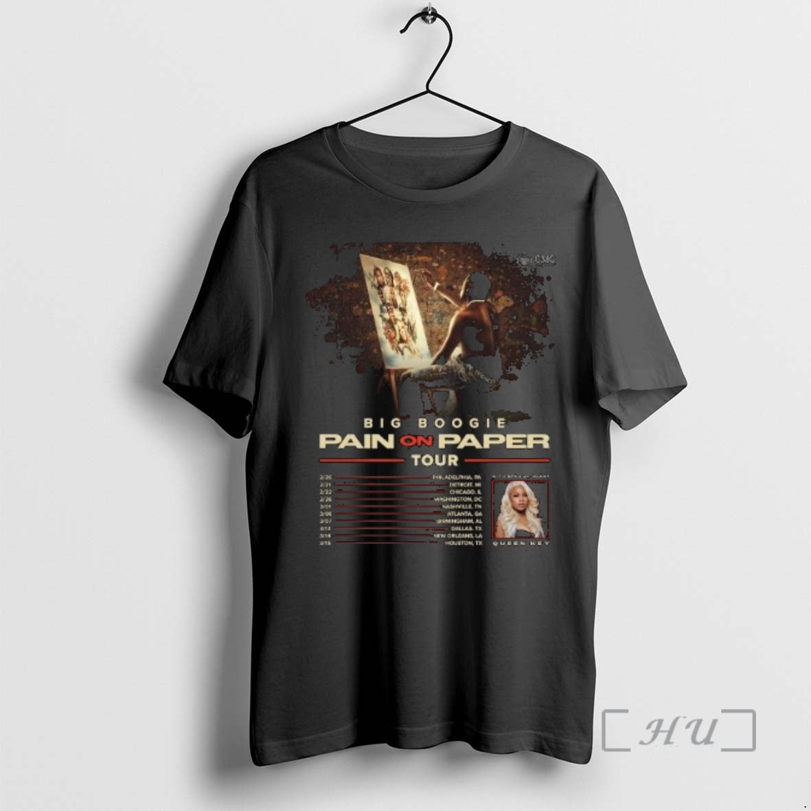 Officials Big Boogie Launching Pain On Paper Tour 2026 T-Shirts, Hoodie, Sweatshirt | WearSparks.com