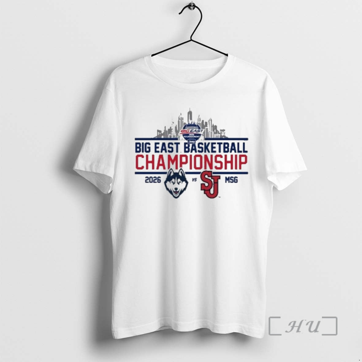 Officials Big East Basketball Championship 2026 Uconn Huskies Vs St Johns Premium T Shirts Sweater