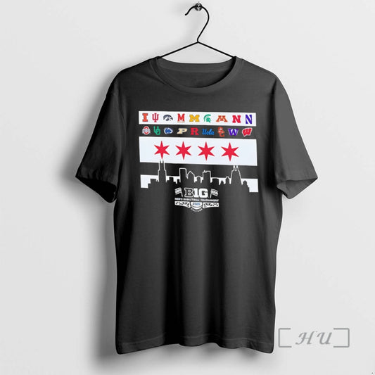 Officials Big Ten 2026 Mens Basketball Tournament Chicago Flag