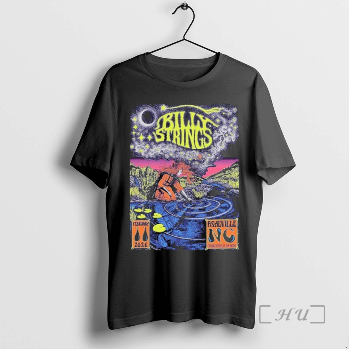 Officials Billy Strings Asheville North Carolina Night 2 At Arena On February 11 2026 Premium T-Shirts, Hoodie, Sweatshirt