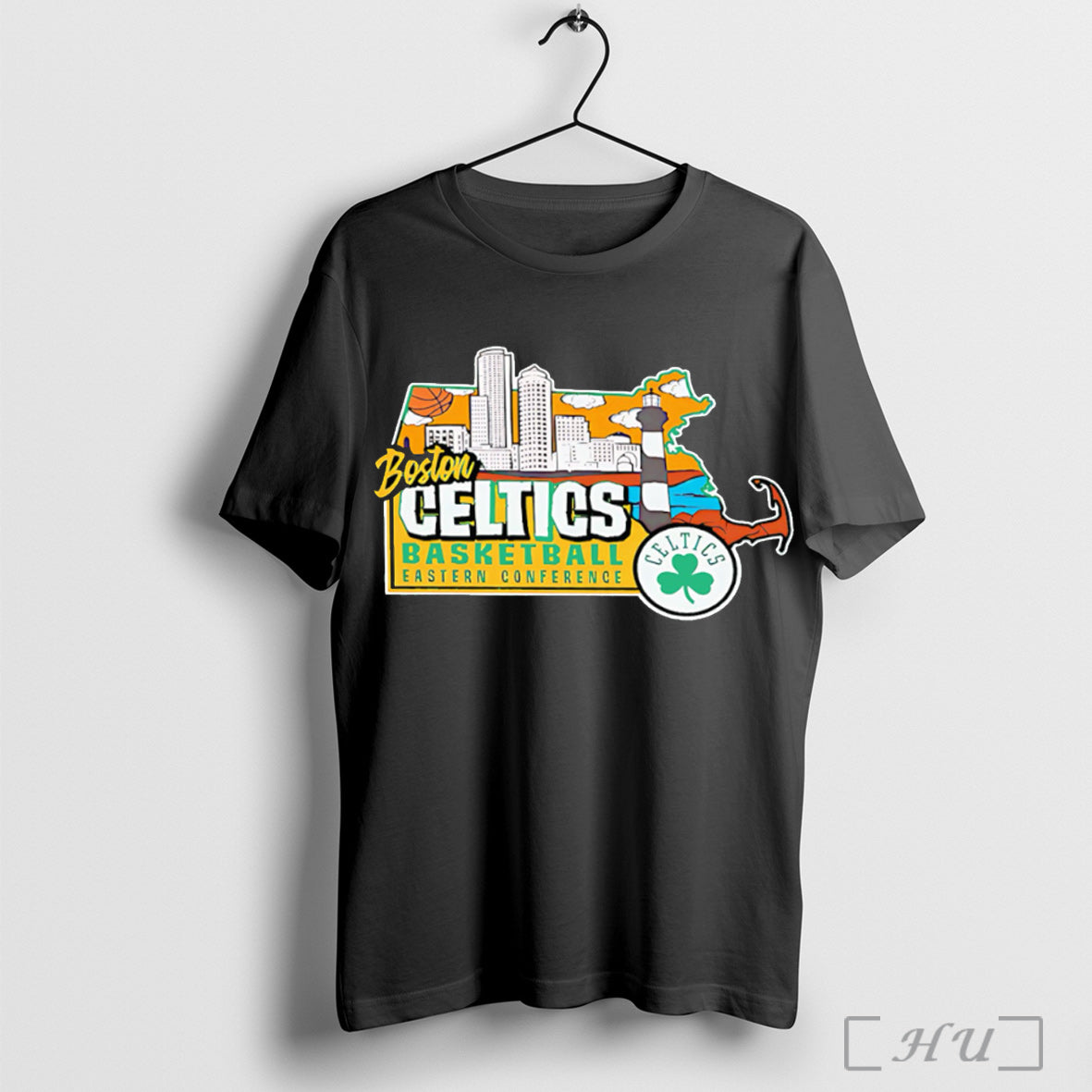 Officials Boston Celtics Hometown State Logo T Shirt