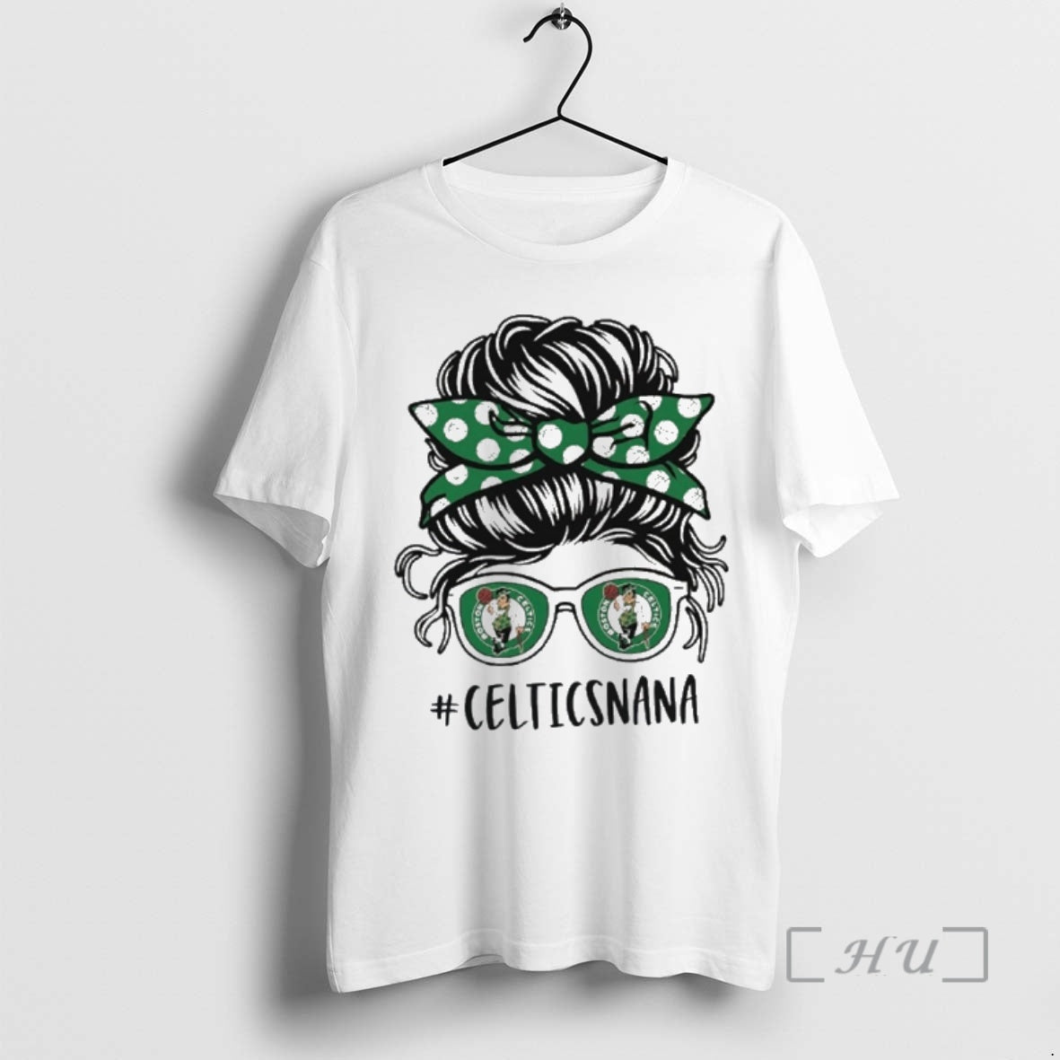 Officials Boston Celtics Nana Messy Bun
