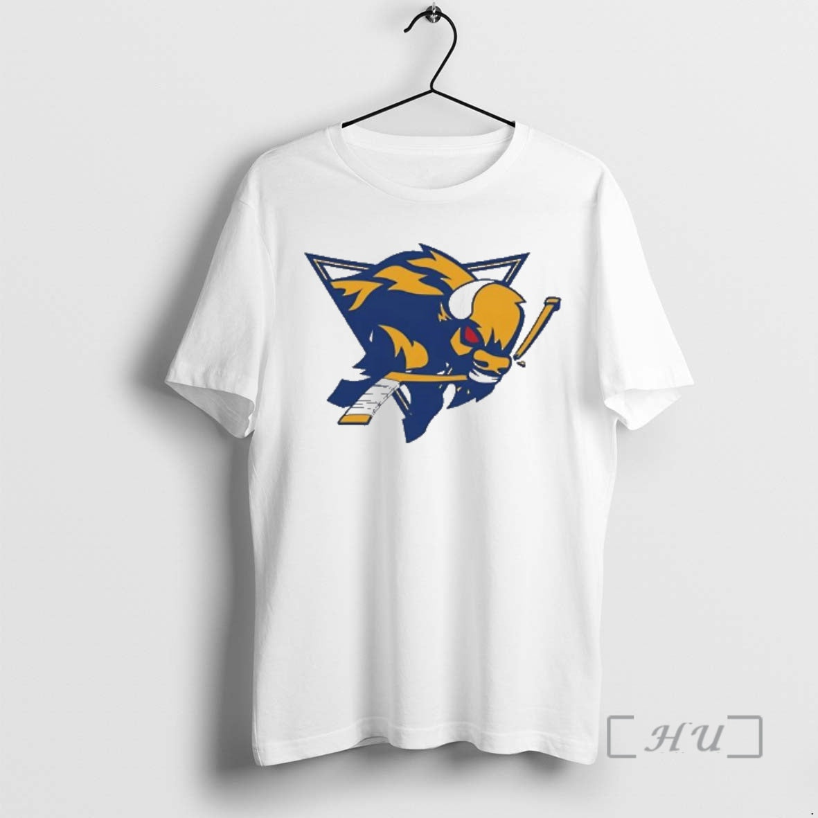 Officials Buffalo Sabres Vintage Angry Goat Head Hockey Logo