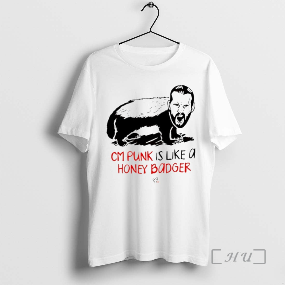 Officials Cm Punk Is Like A Honey Badger T-Shirts, Hoodie, Sweatshirt | WearSparks.com