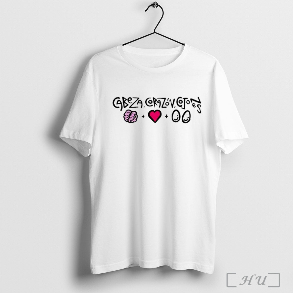 Officials Cabeza Corazon Cojones Us Open T Shirt
