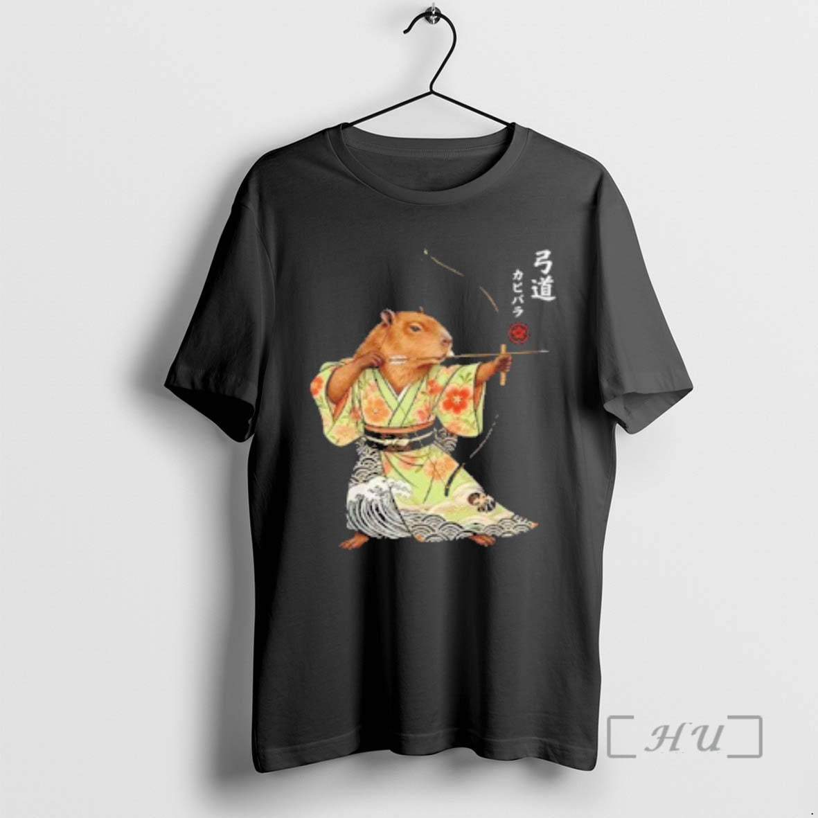 Officials Capybara Archery Samurai Kyudo Japanese Animal