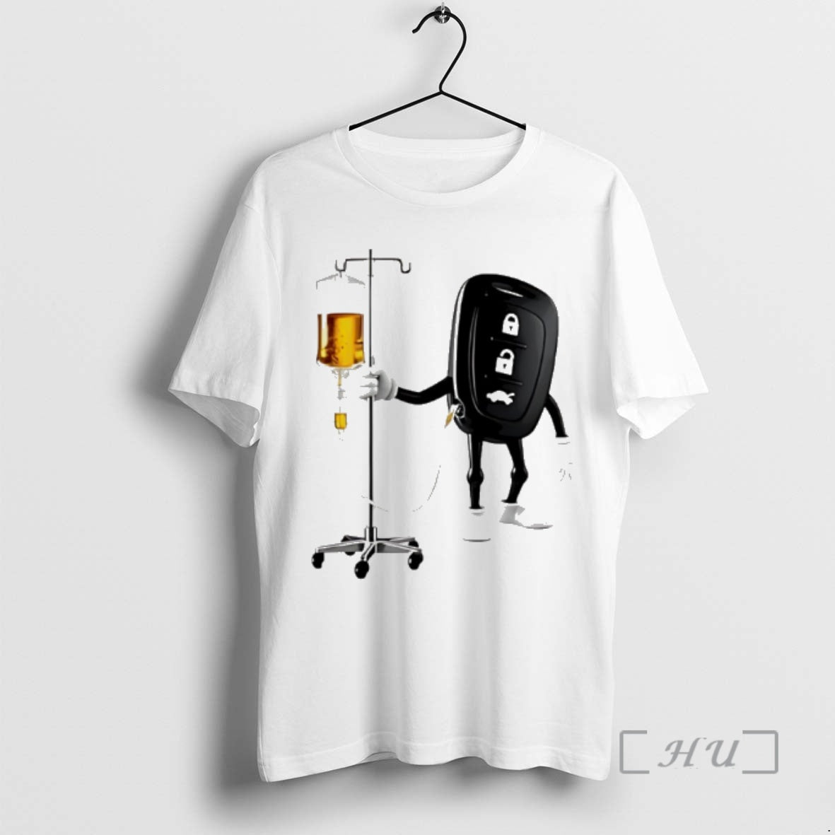 Officials Car Keys With Iv Beer Do Not Drink Alcohol When Driving Premium T Shirts