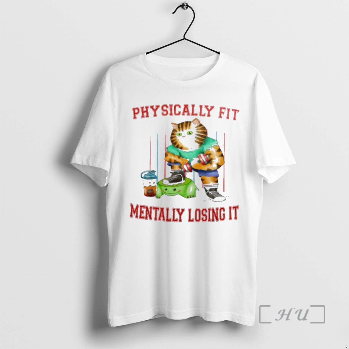 Officials Cat Gym Physically Fit Mentally Losing It