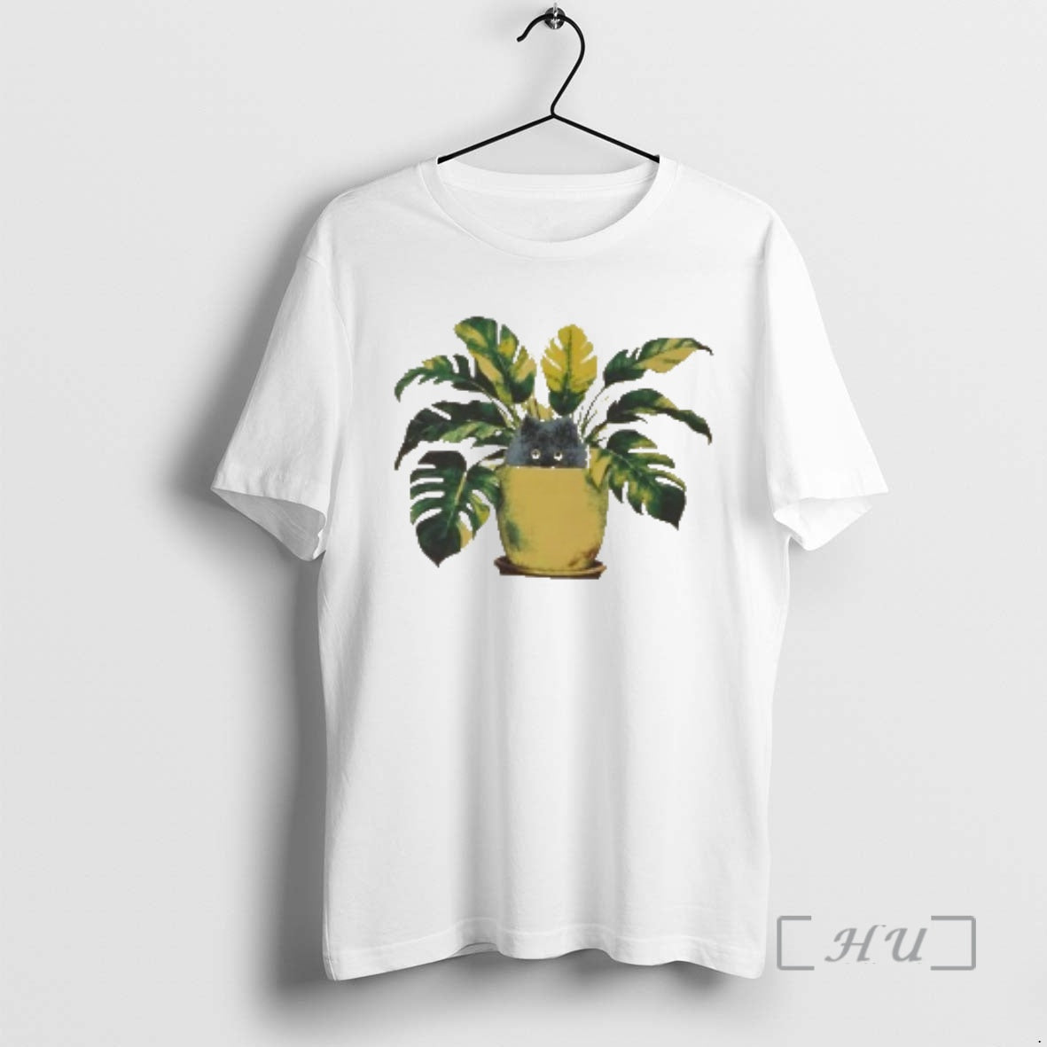 Officials Cat Potted Plant