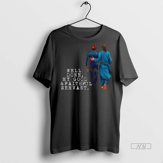 Officials Charlie Kirk Jesus Well Done My Good And Faithful Servant T Shirt Sweater
