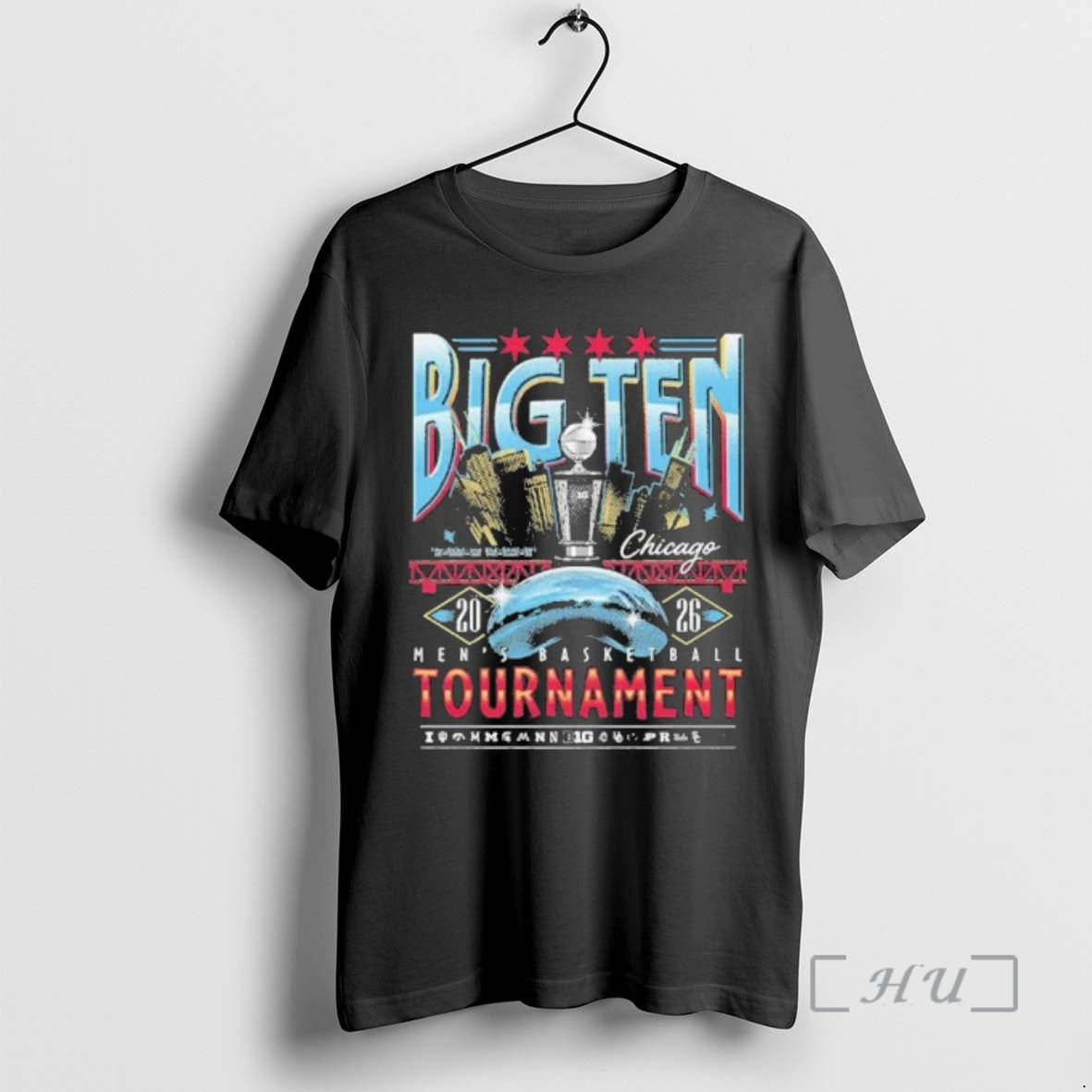 Officials Chicago 2026 Big Ten Mens Basketball Tournament Logos