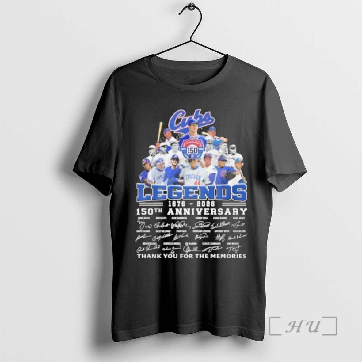 Officials Chicago Cubs Legends Players 150th Anniversary 1876 2026