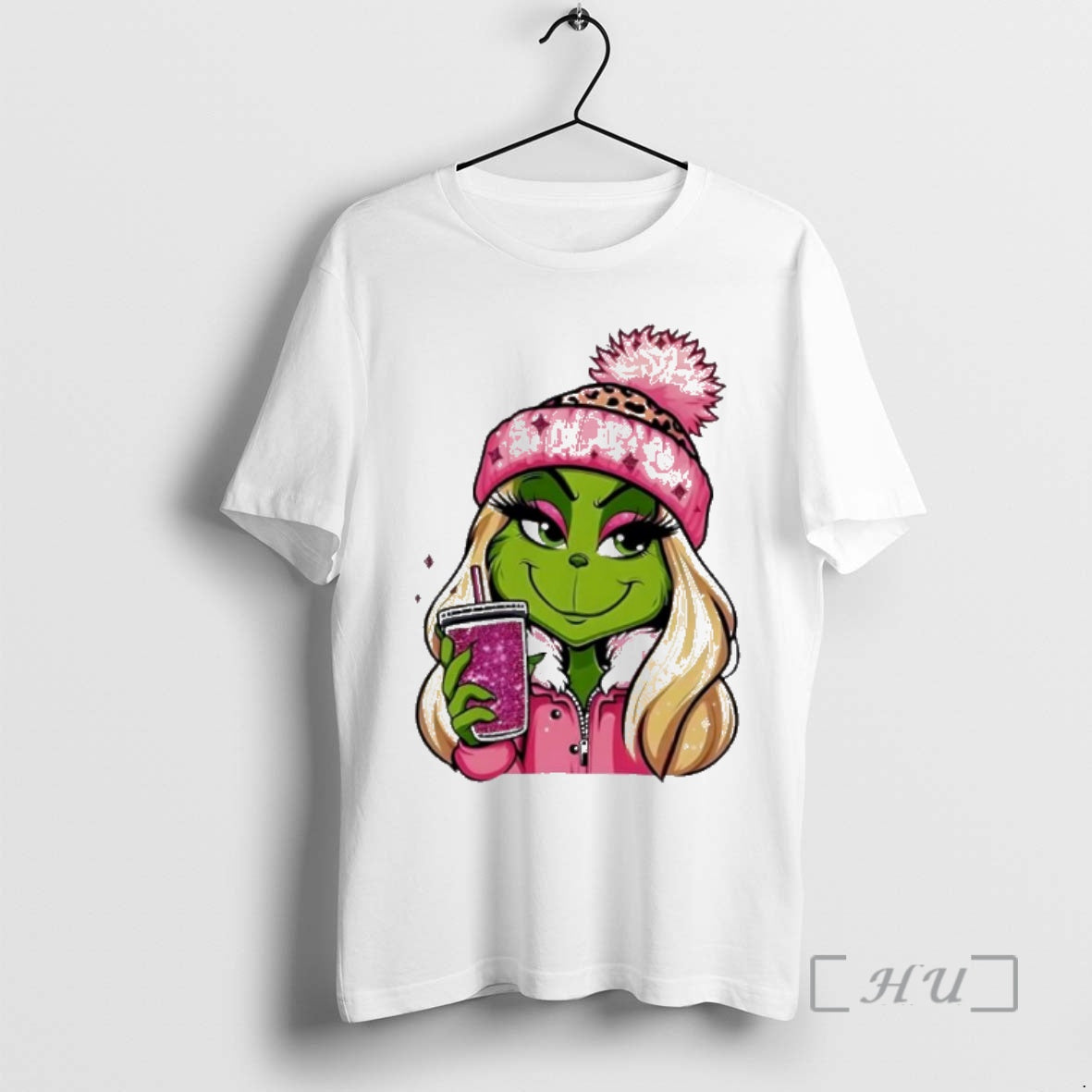 Officials Christmas Pink Grinch Girl Milktea 2025
