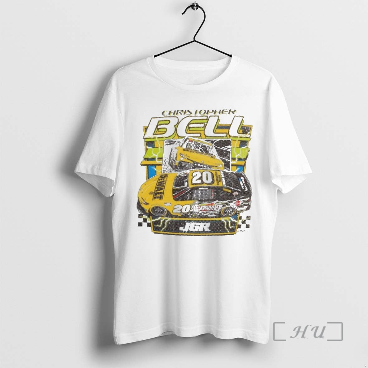 Officials Christopher Bell Joe Gibbs Racing Team Collection Cream 20