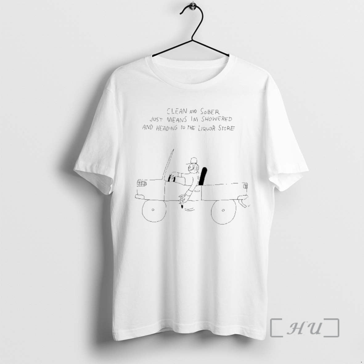 Officials Clean And Sober Just Means Im Showered And Heading Art Premium T Shirts Sweater