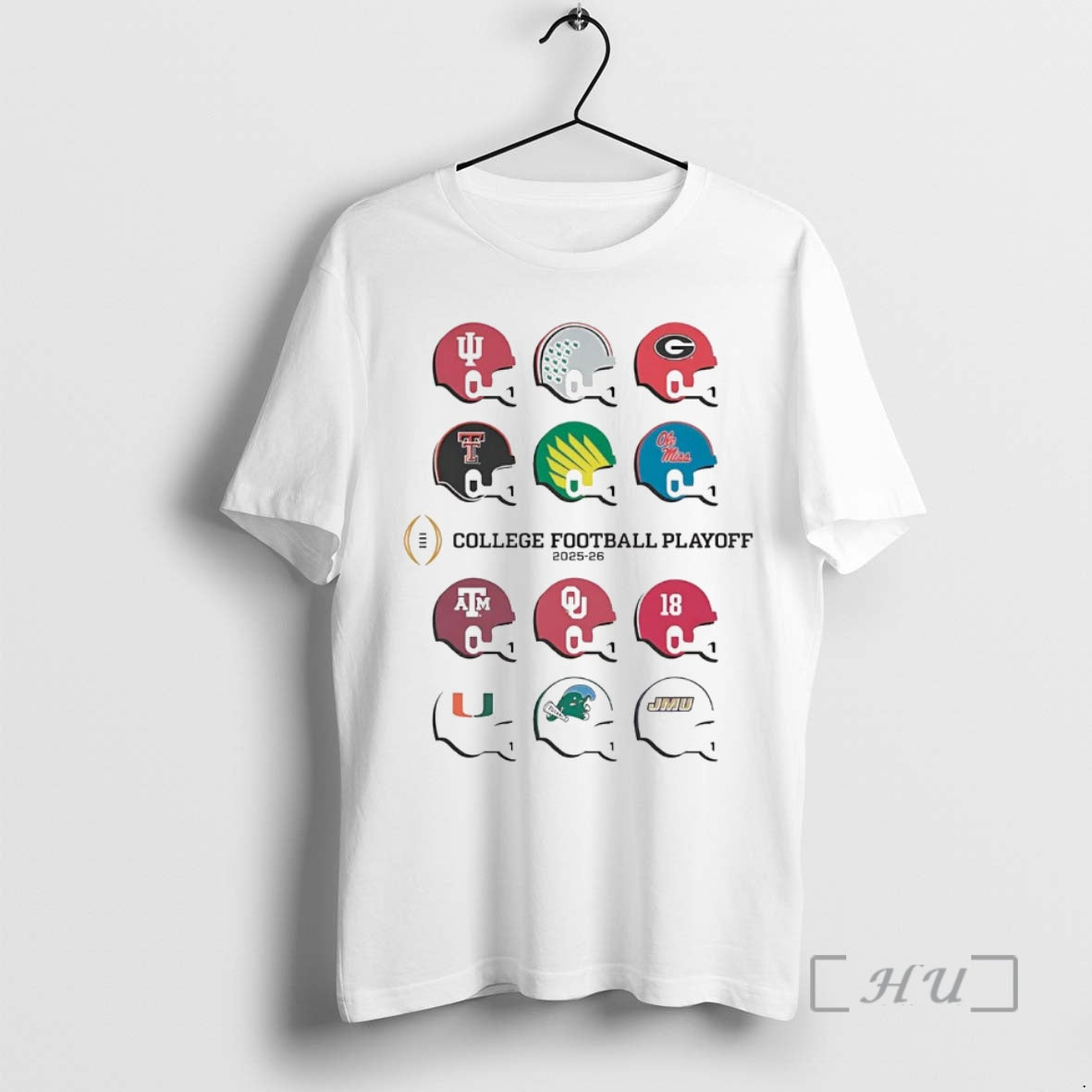 Officials College Football Playoff 2025 Team Helmets T-Shirts, Hoodie, Sweatshirt | WearSparks.com