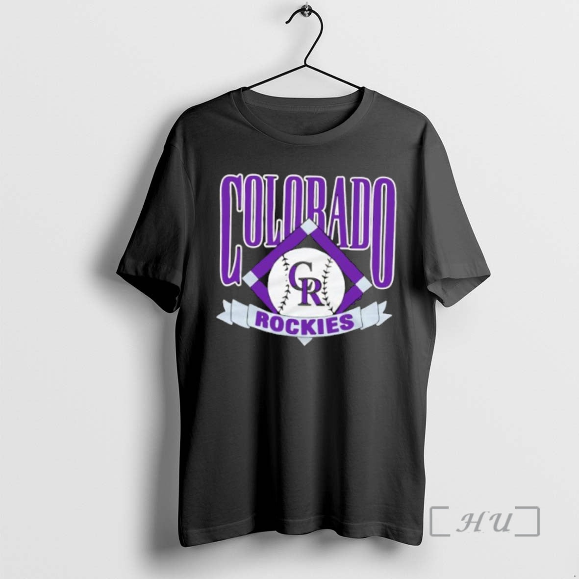 Officials Colorado Rockies Baseball Diamond Logo