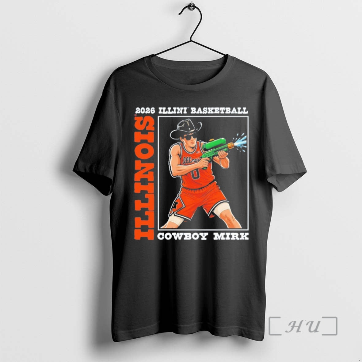 Officials Cowboy Mirk David Mirkovic Illinois Fighting Illini Mens Basketball 2026 Premium T Shirts Sweater