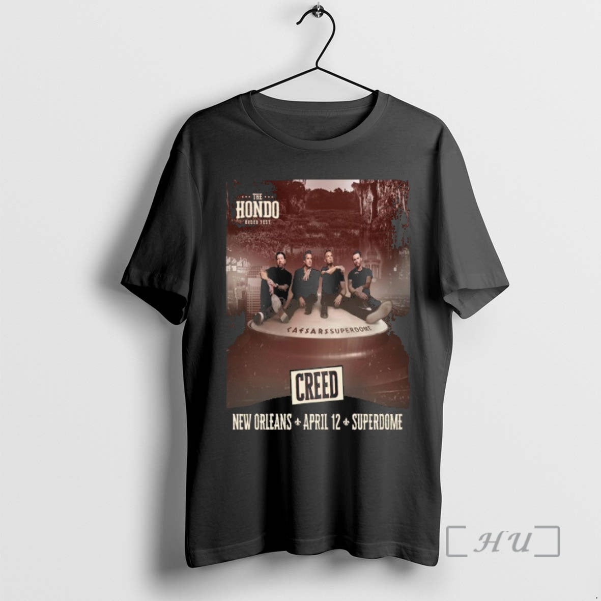 Officials Creed April 12 2026 Caesars Superdome In New Orleans La Tour Premium T Shirts
