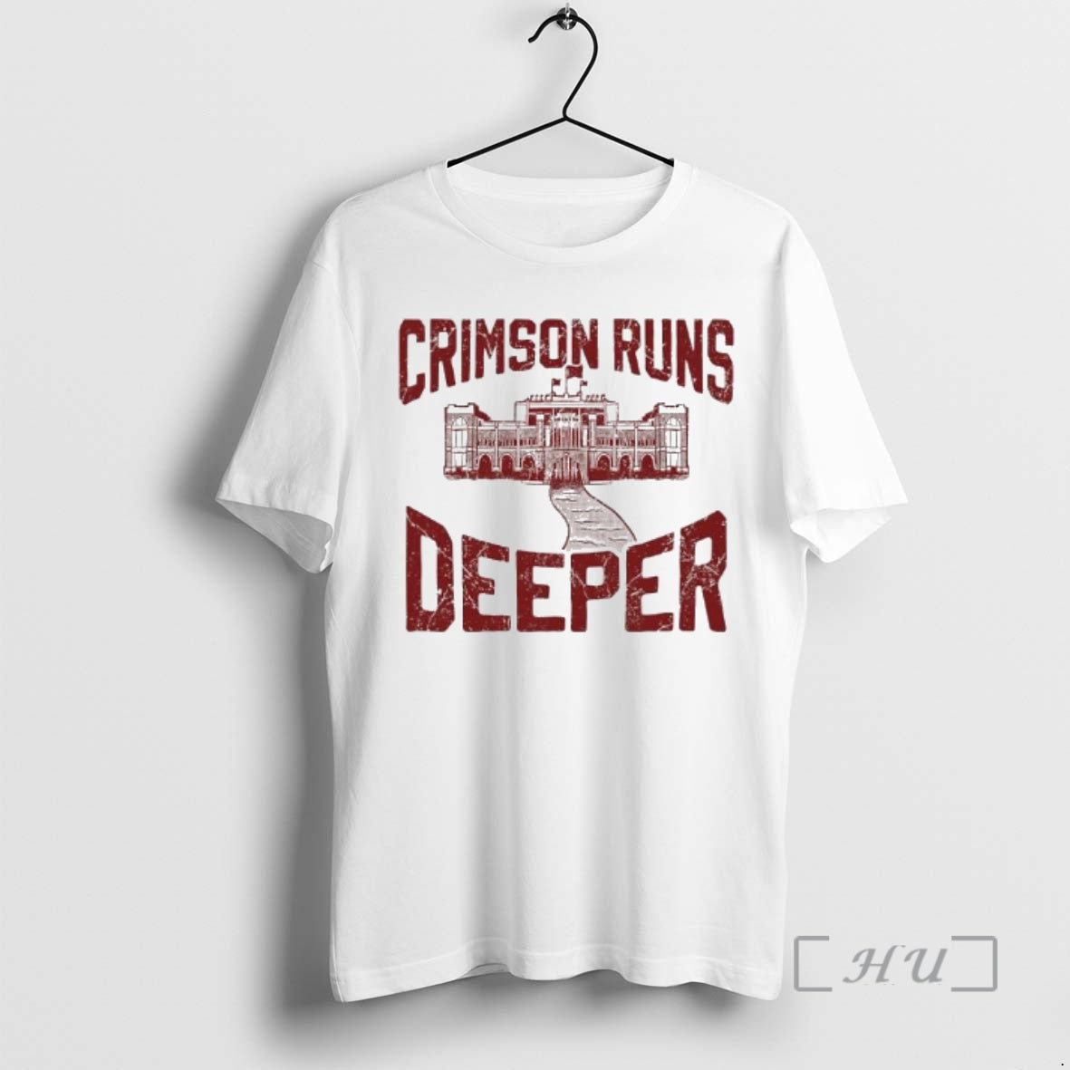 Officials Crimson Runs Deeper Vintage T-Shirts, Hoodie, Sweatshirt | WearSparks.com
