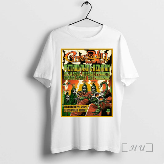 Officials Cypress Hill Haunted Rocks 2026 At Red Rocks Amphitheatre In Morrison Colorado Premium T-Shirts, Hoodie, Sweatshirt