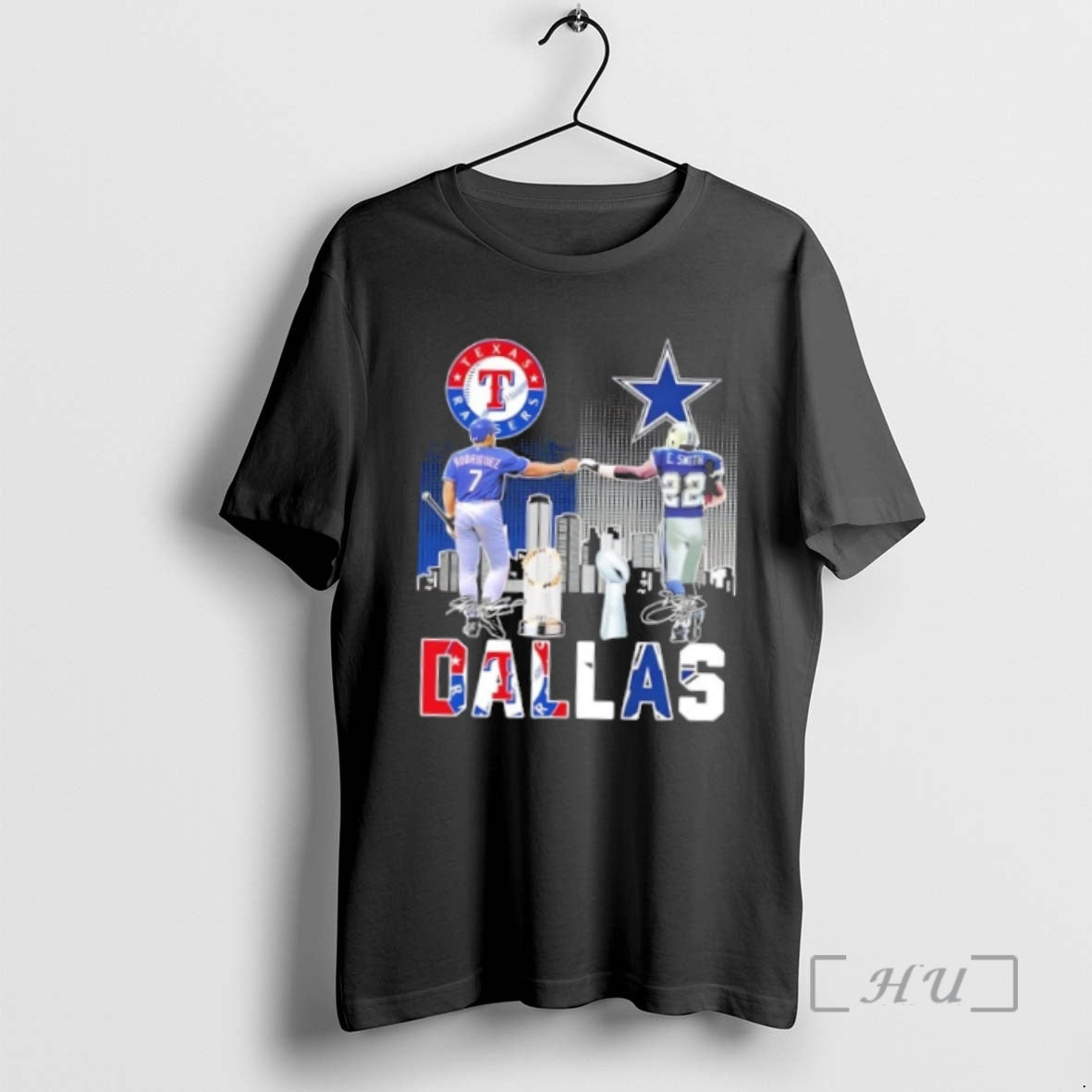 Officials Dallas City Sports Rodriguez Texas Rangers X E T-Shirts, Hoodie, Sweatshirt | WearSparks.com