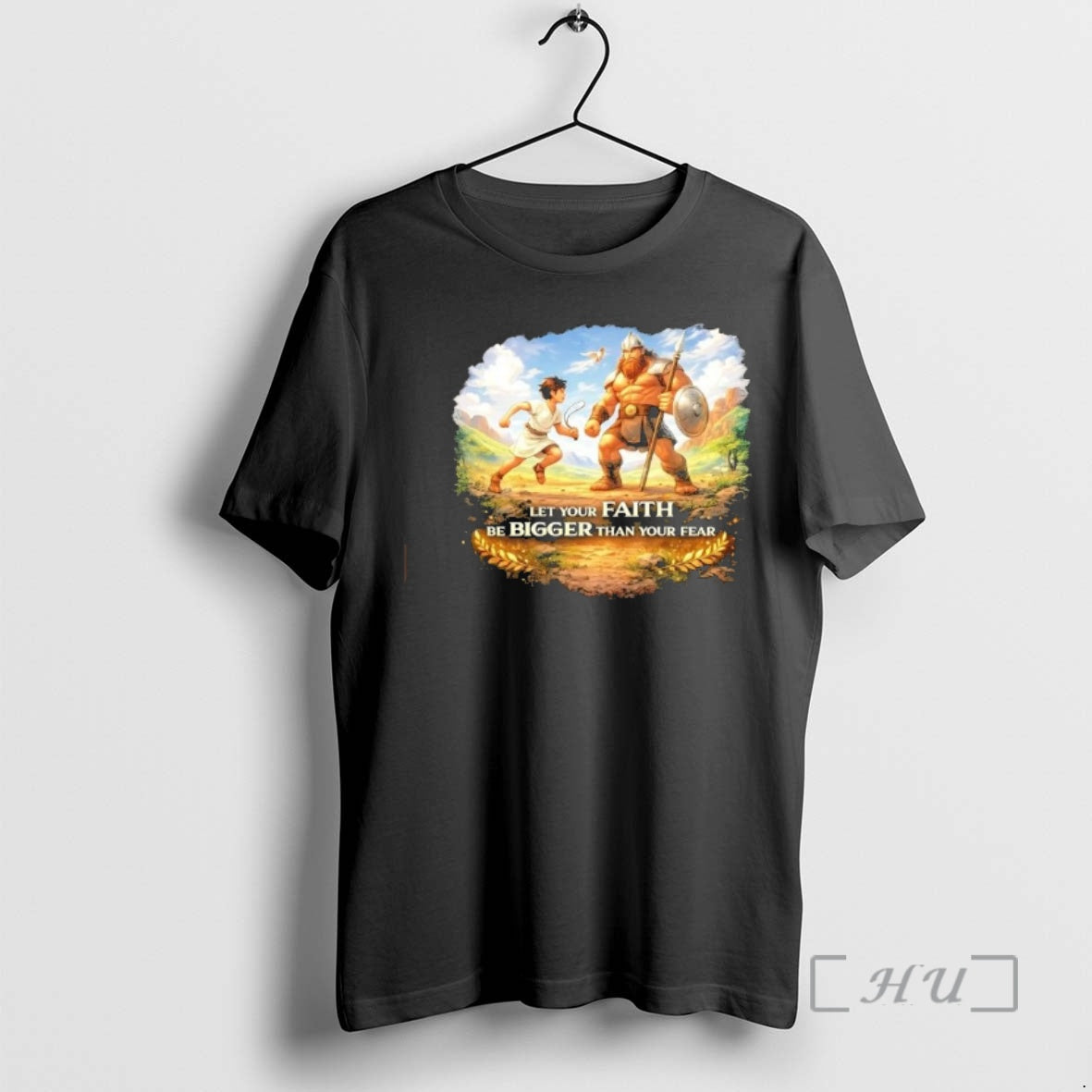 Officials David And Goliath Christian Inspirational Graphic