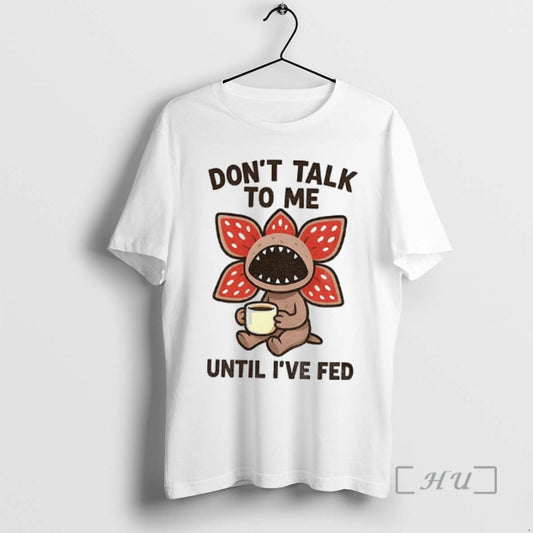 Officials Demogorgon Coffee Monster Dont Talk To Me Until Ive Fed Premium T Shirts Sweater Hoodie, Sweatshirt