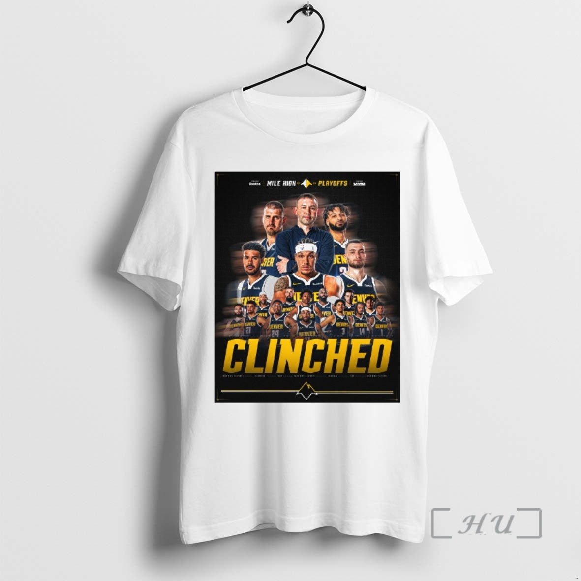 Officials Denver Nuggets 2026 Mile High Playoffs Clinched 2026