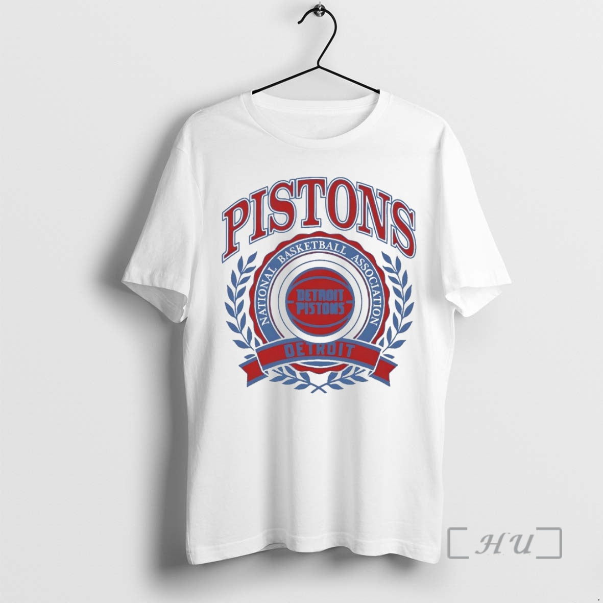 Officials Detroit Pistons Nba Crest T-Shirts, Hoodie, Sweatshirt | WearSparks.com