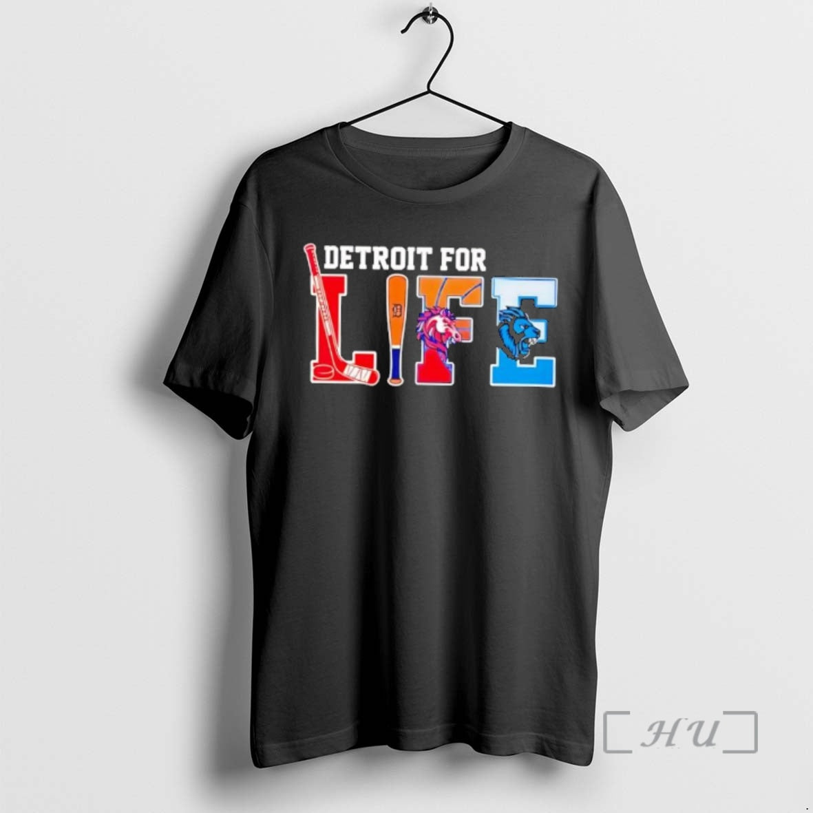 Officials Detroit For Life Sports Teams Tigers Lions Red Wings Pistons Premium T Shirts Sweater Hoodie, Sweatshirt
