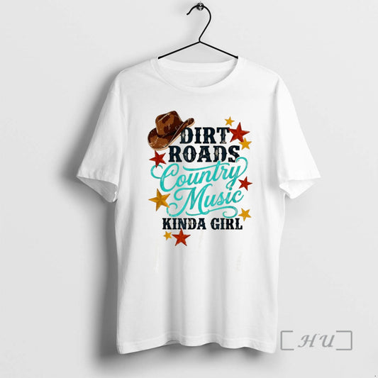 Officials Dirt Roads Country Music Kinda Girl Birthday Cowboy Hat