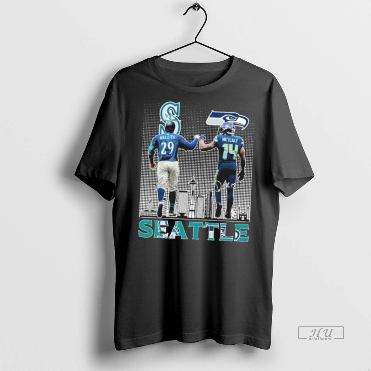 Officials Dk Metcalf And Cal Raleigh Seattle T Shirt Sweater